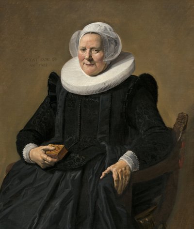 Retrato de una anciana de Frans Hals